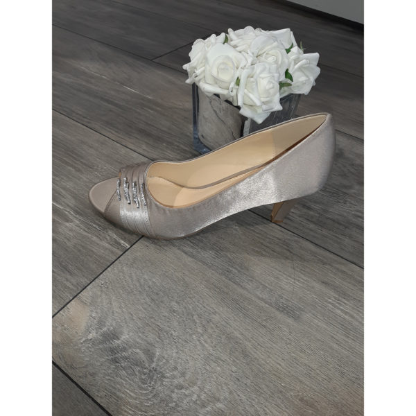 Asia Taupe Occasion Shoe
